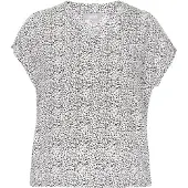 Usha Chemisier noir / blanc