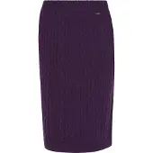 Dreimaster Klassik Jupe aubergine