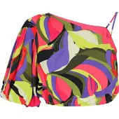 IZIA Chemisier vert / violet / rose / noir