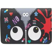 Mymo Porte-monnaies 'Pop Eyetheme' gris / rouge / noir / blanc