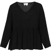 Usha Chemisier 'Everyday Fashion' noir