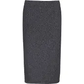 Dreimaster Klassik Jupe bleu marine / argent