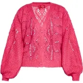 Swirly Cardigan rose