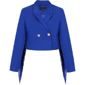 Faina Blazer bleu cobalt