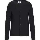 MO Vestes en maille bleu nuit