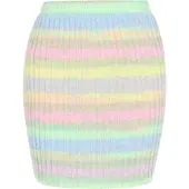 Mymo Jupe bleu / jaune / vert / citron vert