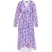 Dreimaster Robe violet clair / poudre / blanc