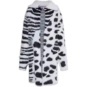 Mymo KIDS Cardigan 'Mimo' noir / blanc