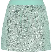 Mymo Jupe 'Evening' turquoise / argent