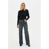 My Essential Wardrobe Chemisier 'Helle' noir