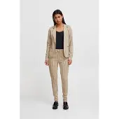 Ichi Blazer 'RUTI' beige foncé / beige chiné