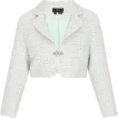 Faina Blazer bleu pastel / menthe