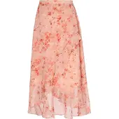Dreimaster Jupe marron / orange / abricot