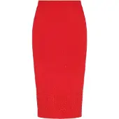 Faina Jupe rouge clair / argent