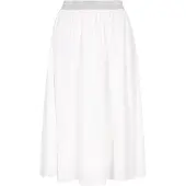 Dreimaster Klassik Jupe argent / blanc