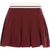 Dreimaster Maritim Jupe rouge foncé / noir / blanc naturel