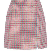Faina Jupe 'Fashion Look' bleu / gris clair / rose