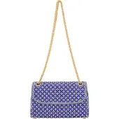 Faina Pochette bleu / blanc