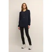 Kaffe Chemisier 'Karla' bleu nuit