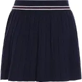 Dreimaster Maritim Jupe bleu marine / blanc
