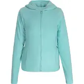 Mymo Veste en polaire turquoise