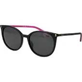 Polaroid Lunettes de Soleil PLD 4208/S/X 55/18/140 BLACK/GREY POLARIZED polycarbonate femme PLD 4208/S/X