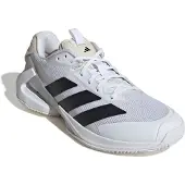 Adidas Chaussure de sport 'Adizero Ubersonic 5' écru / noir / blanc