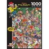 Puzzelman Puzzle Winter Wonderbar 1000 pièces John Erkelens