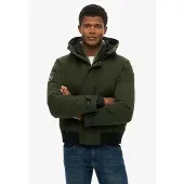 Superdry Veste mi-saison gris foncé / olive