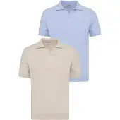 Felix Hardy T-Shirt beige / bleu clair