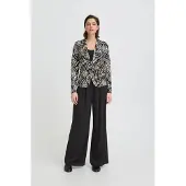 Ichi Blazer 'KATE' noir / blanc