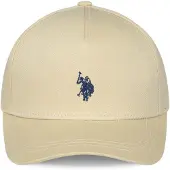 U.S. POLO ASSN. Casquette beige / bleu marine