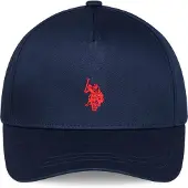U.S. POLO ASSN. Casquette bleu marine / rouge
