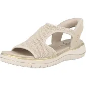 Jana Sandales 'Coshy' beige