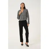 Kaffe Blazer 'KAMinella ' noir / blanc