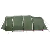 vidaXL Tente tunnel verte 675 x 392 x 210 cm