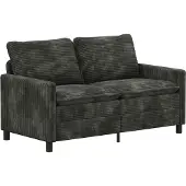 vidaXL Canapé Anthracite 156 x 81 x 87,5 cm Polyester