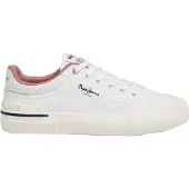 Pepe Jeans Taylor Basic Trainers Blanc EU 38 Femme