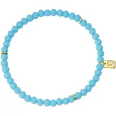 Glanzstücke Bracelet bleu / jaune d'or