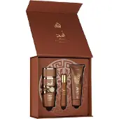 Lattafa Asad Bourbon Eau de Parfum 100 ml + Mini Eau de Parfum 12 ml + Sérum pour le corps 100 ml
