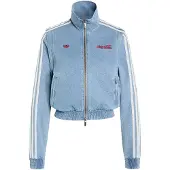 Adidas Veste mi-saison 'Firebird' bleu denim / rouge vif / blanc