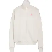 Adidas Veste de survêtement 'Studio' rose / blanc cassé / blanc cassé