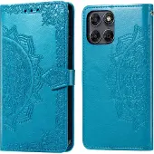 IMoshion Etui de télephone Mandala pour Motorola Moto G77 / G67 - Turquoise