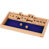 Goki Jeu de dés Shut the box