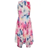 Vera Mont Robe crème / bleu / rose / blanc