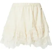 BOSS Jupe-short courte en dentelle à volants