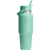 Hydroflask Wide Flex Straw Travel-32 Oz Bottle Cap Vert 32 oz