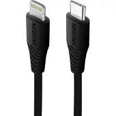 Swissten Câble de données USB-C/Lightning 1,0 m - noir