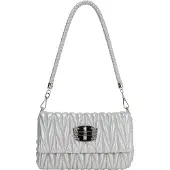 Faina Sac bandoulière argent