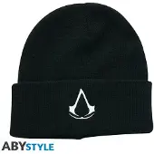Abysse Corp Hommes, Bonnet, Berretto Cuffia Assassin's Creed - Crest, Noir, (Taille unique)